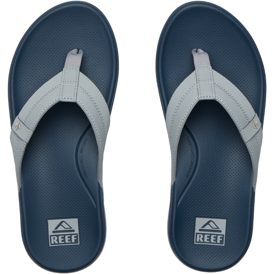 2026 Reef M&auml;nner Cushion Phantom 2.0 Flip-Flops CJ9053  Grey / Marineblau